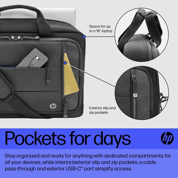 HP Renew Executive - Notebook carrying shoulder bag - 1 | 6B8Y2AA