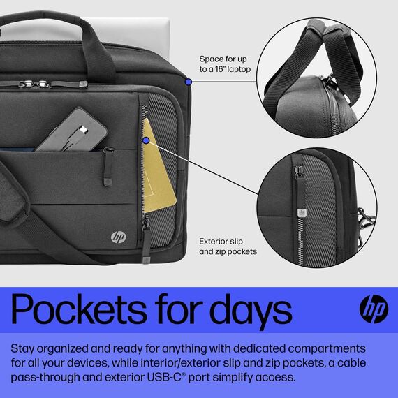 HP Renew Executive - Notebook carrying shoulder bag - 1 | 6B8Y2AA