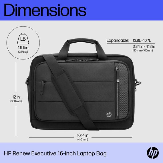 HP Renew Executive - Notebook carrying shoulder bag - 1 | 6B8Y2AA