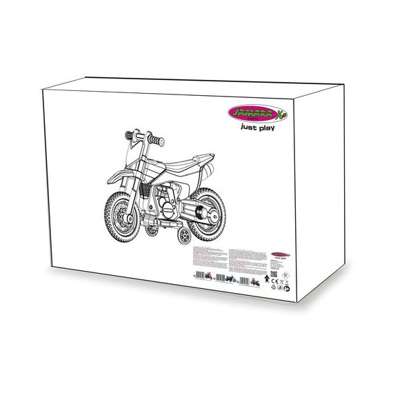 Jamara 460679 / Battery-powered / 2 yr(s) / 2 wheel(s) / Black /