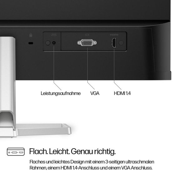 HP 524sf - 5 Series - LED monitor - 24" (23.8" view | 94C17E9#ABB