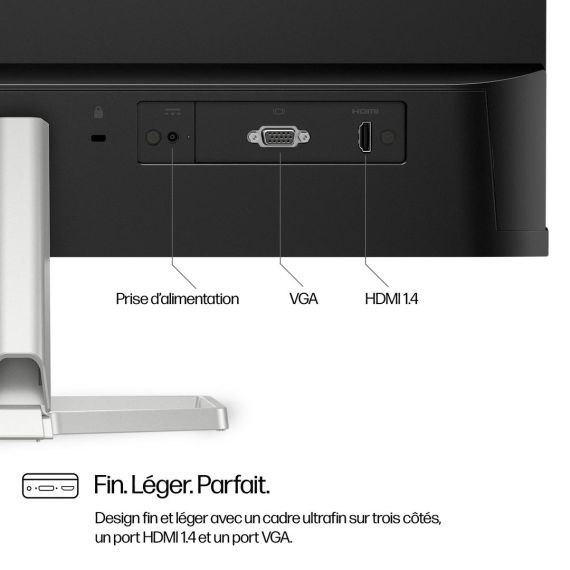 HP 524sf - 5 Series - LED monitor - 24" (23.8" view | 94C17E9#ABB