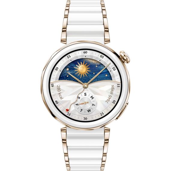 Huawei Watch GT 5 Pro - 42 mm - white ceramic - smart  | 55020DRC
