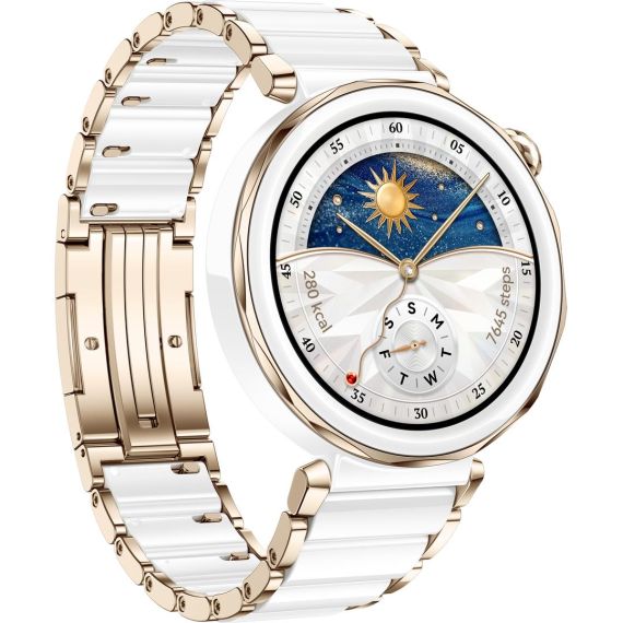 Huawei Watch GT 5 Pro - 42 mm - white ceramic - smart  | 55020DRC