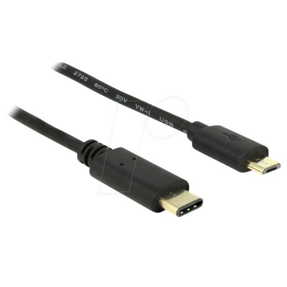 DeLOCK - USB cable - USB-C (M) to Micro-USB Type B (M) -  | 83334