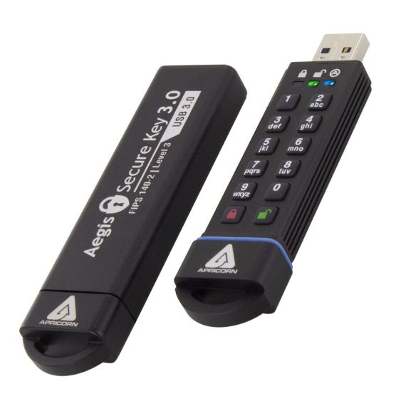 Apricorn Aegis Secure Key 3.0 - USB flash drive - encr | ASK3-1TB