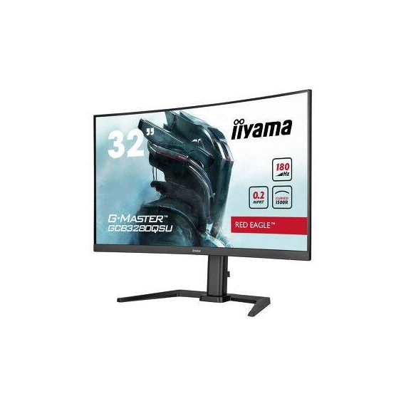 Iiyama 32W LCD QHD Curved BusinessGaming VA Flat GCB3280QSUB2