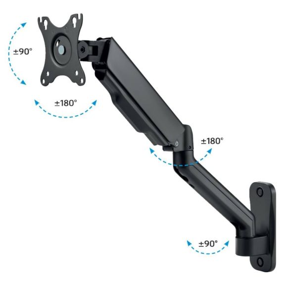 Techly Wall Mount with Spring for TV 17-32 ICALCDG112E