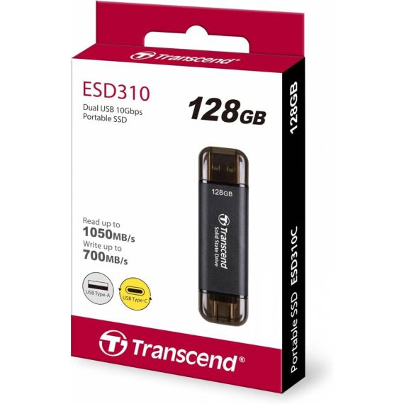 Transcend Transcend Portable SSD ESD310C 128GB TS128GESD310C