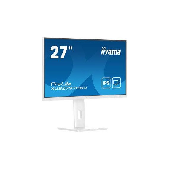 iiyama ProLite monitor white 27" 1920x1080  XUB2797HSUW2