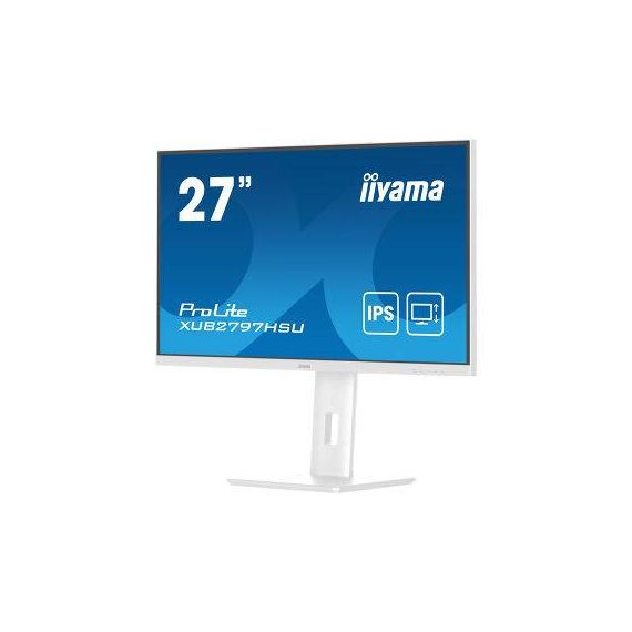 iiyama ProLite monitor white 27" 1920x1080  XUB2797HSUW2