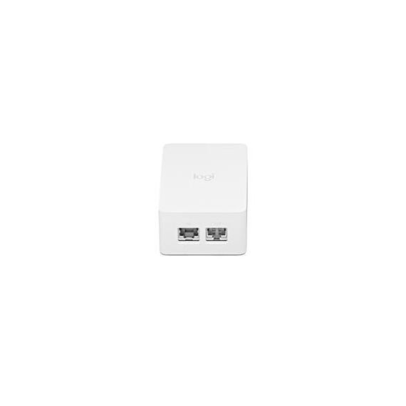 Logitech PoE Injector with Plug Set / Cat5e / White  | 952-000074