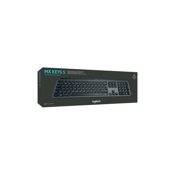 Logitech MX Keys S - Keyboard - backlit - wireless - | 920-011574