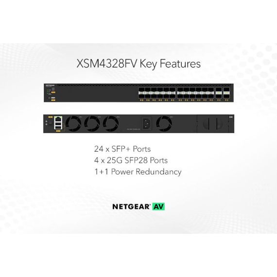 NETGEAR M4350 Series M4350-24F4V - Switch - L3 | XSM4328FV-100NES