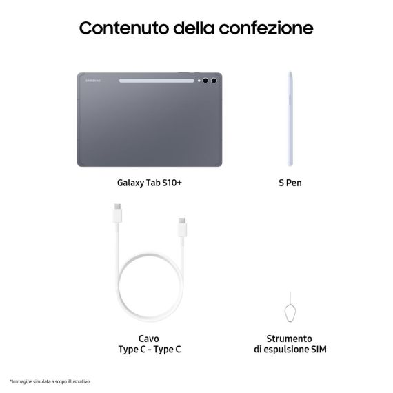 Samsung Galaxy Tab S10+ - Tablet - Android - 512 | SM-X820NZAPEUE