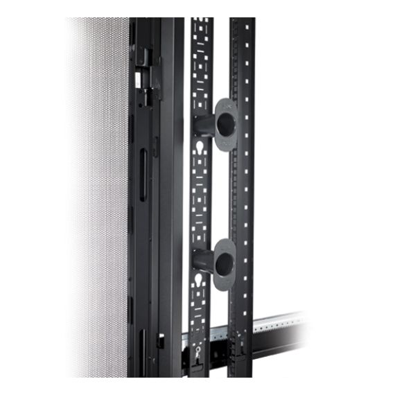 APC NetShelter SX - Rack cable management panel - black  | AR7511