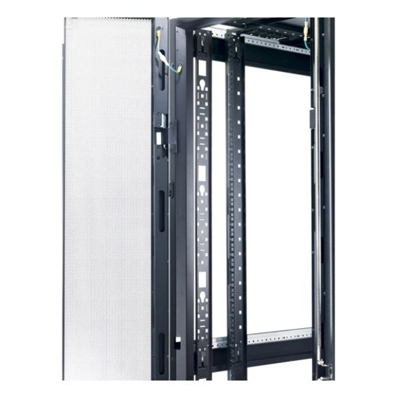 APC NetShelter SX - Rack cable management panel - black  | AR7511