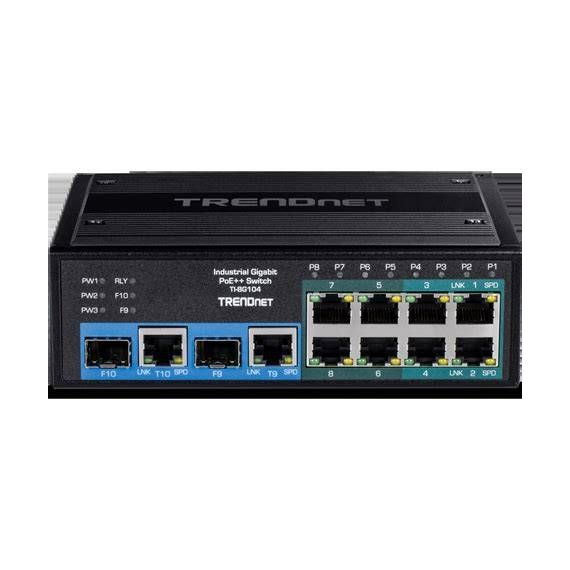 TRENDnet 10PORT INDUSTRIAL GIGABIT 400W Switch 1 Gbps TIBG108