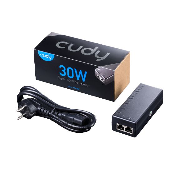 Cudy POE200, Gigabit Ethernet, 10,100,1000 Mbit/s, IEEE 802.3af,