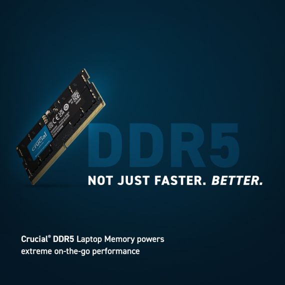 Crucial - DDR5 - kit - 64 GB 2 x 32 GB - SO-DIMM | CT2K32G56C46S5