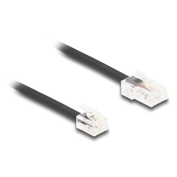 Delock - Phone cable - RJ-45 (M) to RJ-11 (M) - 3 m - bla | 88037