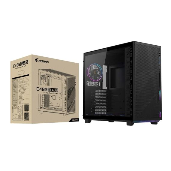 AORUS C400 GLASS - Mid tower - ATX - windowed side pa | GB-AC400G