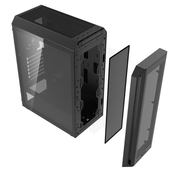 XPG VALOR AIR PLUS MID-TOWER-Case Black / Midi Tower / | 75261537