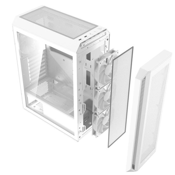 XPG VALOR AIR PLUS MID-TOWER-Case White / Midi Tower / | 75261538