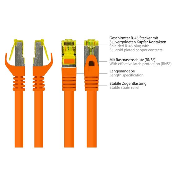 Good Connections RNS - Patch cable - RJ-45 (M) to RJ | 8070R-400O