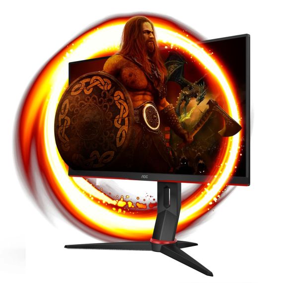 AOC Gaming 24G2ZU/BK - LED monitor - gaming - 23.8" - 1920 x 1080