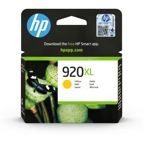 HP 920XL - 6 ml - High Yield - yellow - original -  | CD974AE#BGY