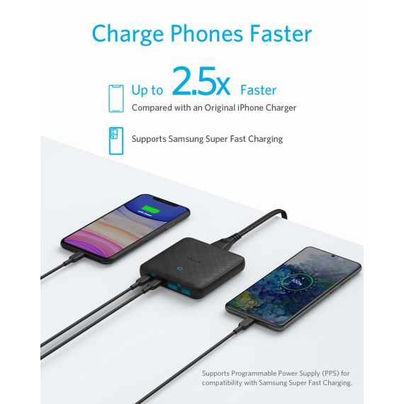 Anker PowerPort Atom III Slim - Power adapter - AC 100 | A2046G12