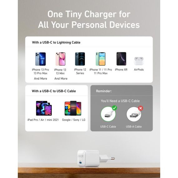 Anker Nano pro series 5 511 - Power adapter - nano pro | A2346G21