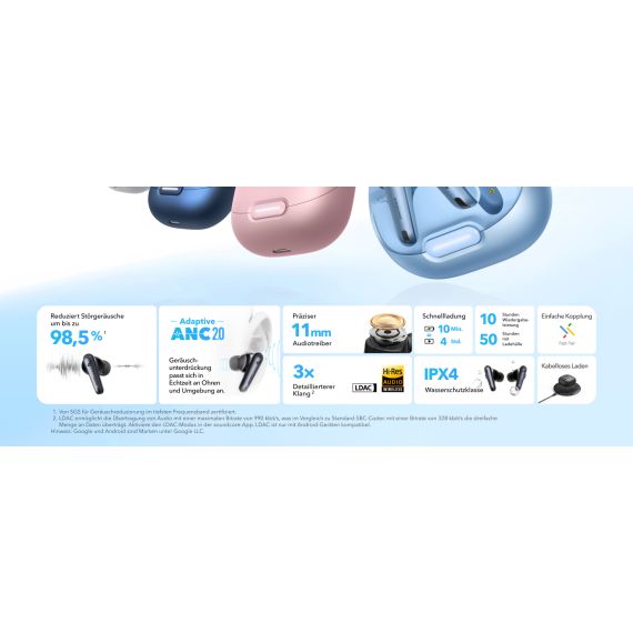 Soundcore Liberty 4 NC - True wireless earphones with  | A3947G21