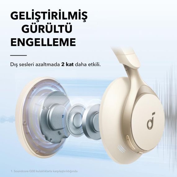 Soundcore Space One - Headphones with mic - full size  | A3035G11