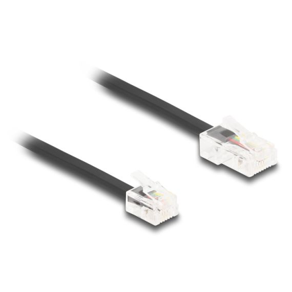 Delock - Phone cable - RJ-45 (M) to RJ-11 (M) - 2 m - fla | 88036