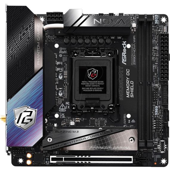 Motherboard - mini ATX - LGA1851 Socket - Z890 | 90-MXBPN0-A0UAYZ
