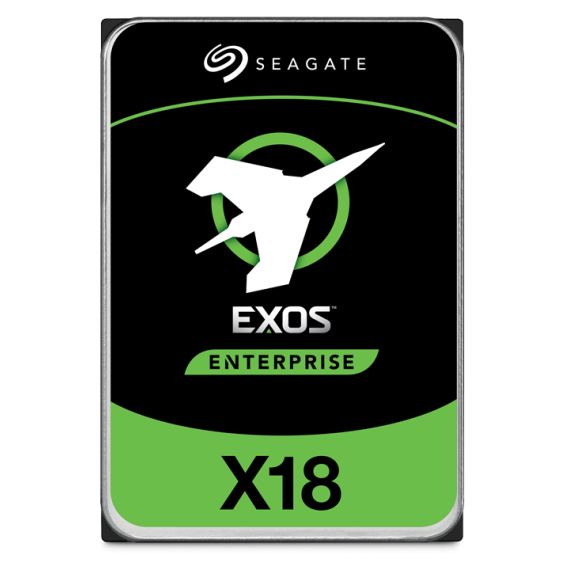 Seagate Exos X18 ST12000NM005J - Hard drive - encrypted - 12 TB -