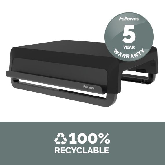 Fellowes Computer Monitor Stand with 3 Height Adjustm | 100016560