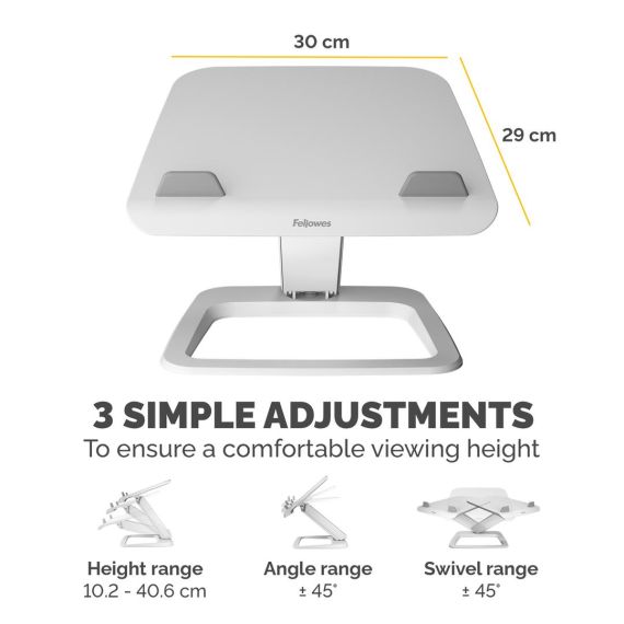 Fellowes Laptop Stand for Desk - Hana LT Laptop Stand | 100016995