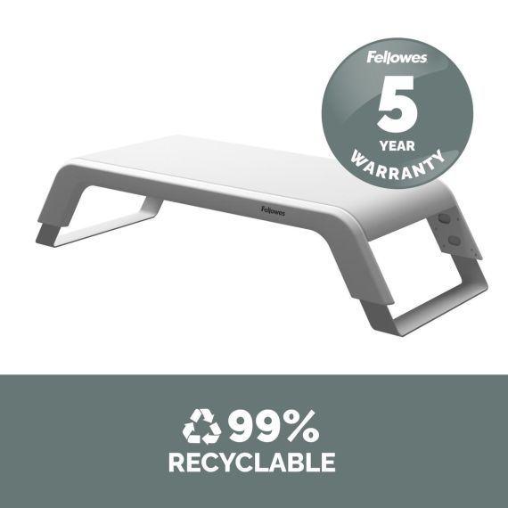 Fellowes Computer Monitor Stand with 3 Height Adjustm | 100016997