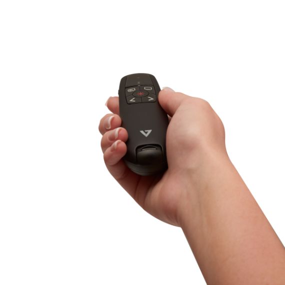 V7 WP500C - Presentation remote control - 5 buttons - RF