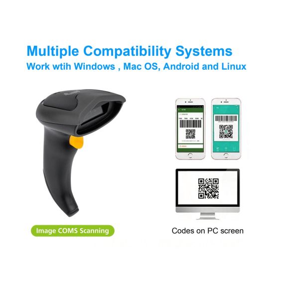 Equip Wireless 2D Dual Mode 2.4GHz + Bluetooth Barcode S | 351029