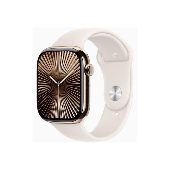 Apple Watch Series 10 (GPS + Cellular) - 46 mm - gold | MWYY3QF/A
