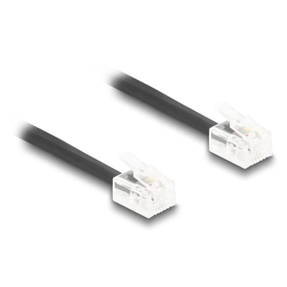 Delock - Phone cable - RJ-11 (M) to RJ-11 (M) - 2 m - 4.8 | 90202