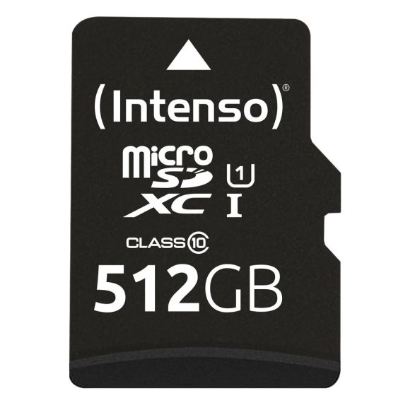 Intenso Premium - Flash memory card (microSDXC to SD ad | 3423493