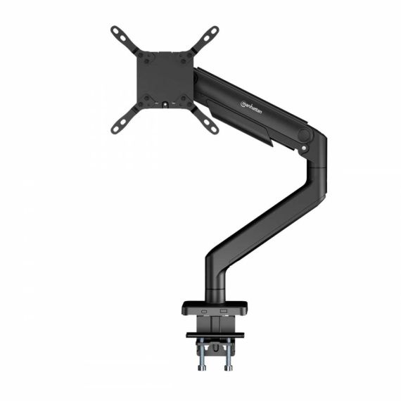 Heavy-Duty Aluminum Mechanical Spring Single Monitor Desk Mount