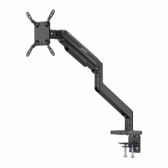 Heavy-Duty Aluminum Mechanical Spring Single Monitor Desk Mount
