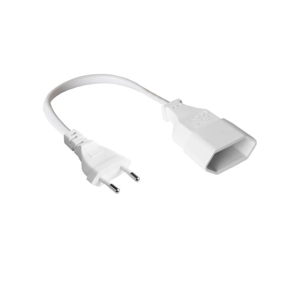 Alcasa P0300-W002 / 0.2 m / Power plug type C / H03VVH2-F2 / 250
