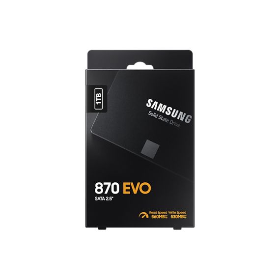 Samsung 870 EVO / 1 TB / 2.5" / 560 MB/s / 530 MB/s | MZ-77E1T0BW